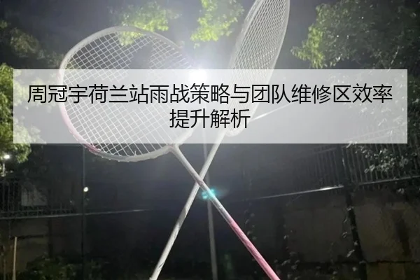 周冠宇荷兰站雨战策略与团队维修区效率提升解析